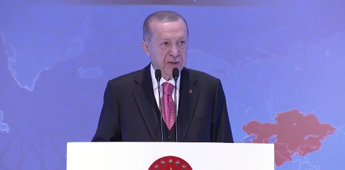 Cumhurbaşkanı Erdoğan, Dünya Türk Tıp Kongresi'nde #1