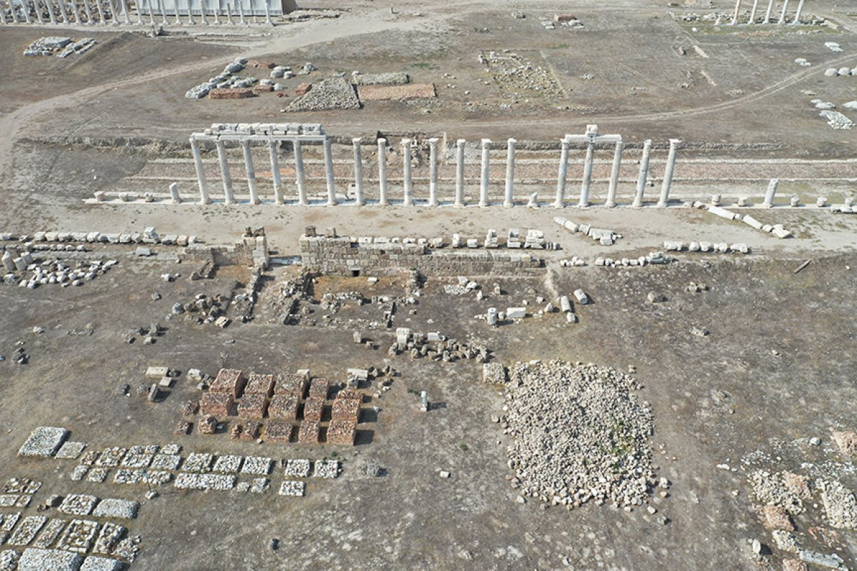 UNESCO listesindeki Laodikeia #4 antik kentinde 4.500 eser turizme kazandırıldı