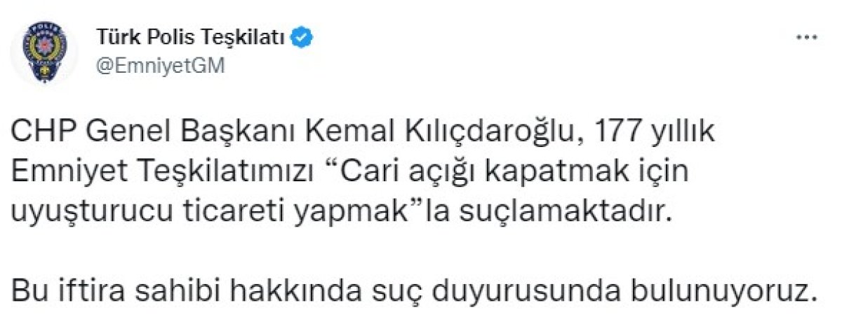 Genel Uzmanlar Grubu ve Jandarma'dan Kemal Kılıçdaroğlu'na suç duyurusu #1