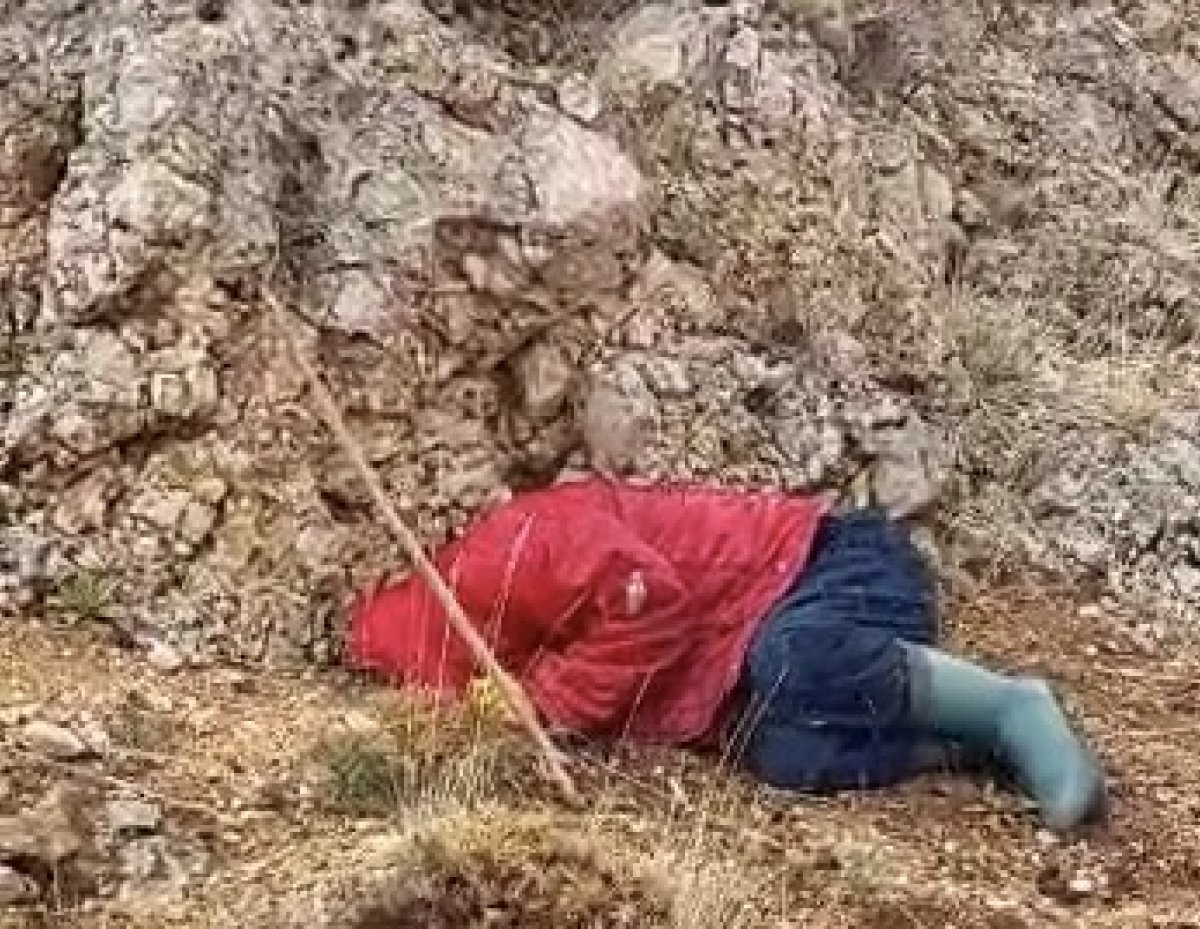 Sivas'ta kırsalda kaybolan engelli yerliyi bulan çoban #3