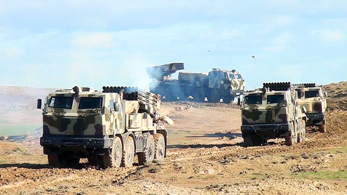 Türk ve Azerbaycan orduları 9 numaralı ortak askeri tatbikata başladı