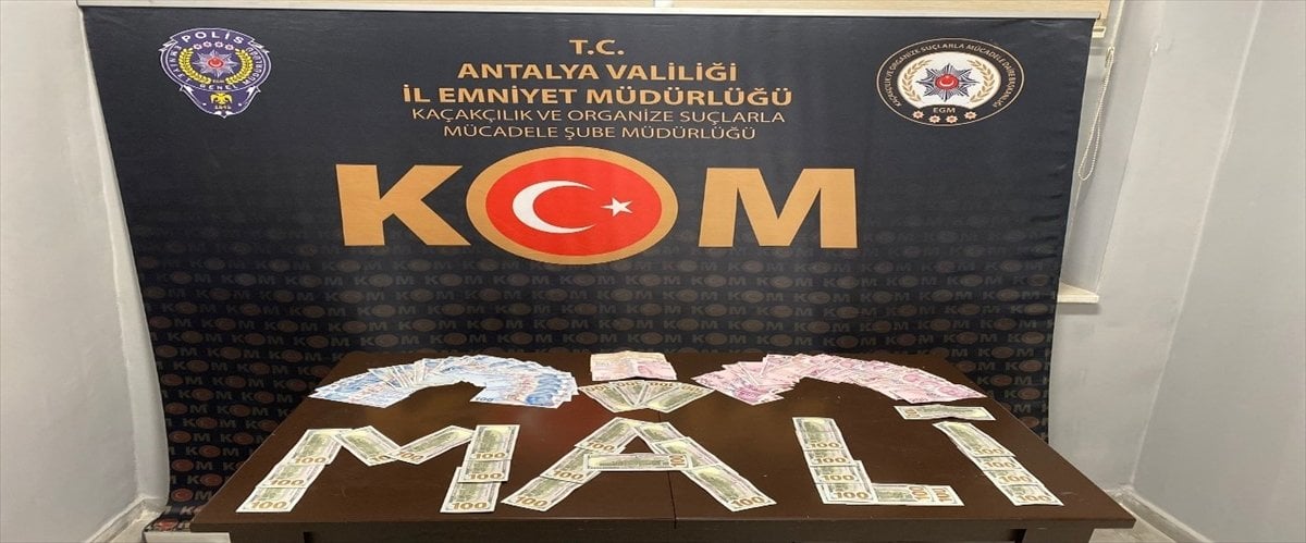 Antalya'da sahte para operasyonu: 5 tutuklama #1