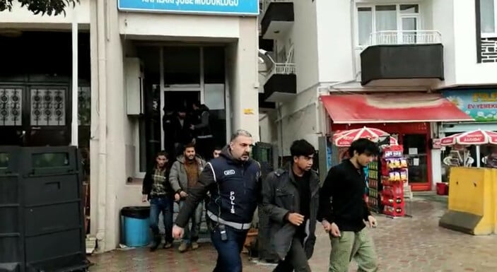 Malatya'da 12 Afgan kaçak yakalandı #1