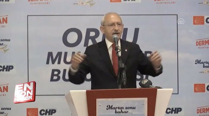 Ve CHP lideri Kemal Kılıçdaroğlu'nun söylediği Tuğ 