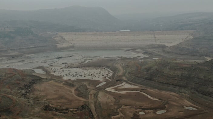 Sivas'ta kuruyan baraj, yağışların ardından yeniden doldu.
